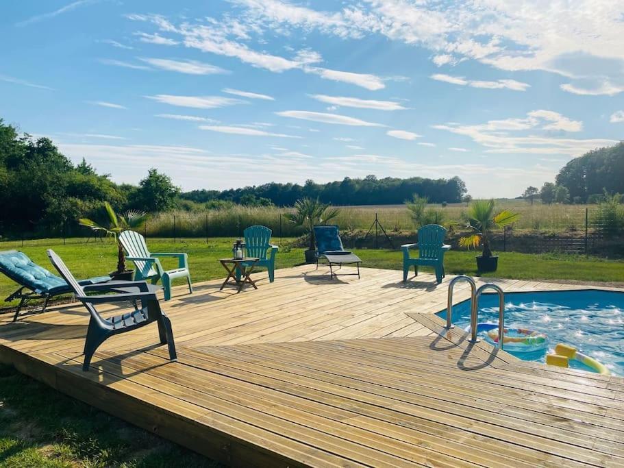 Gite Chez Paulette Mareuil-sur-Cher ภายนอก รูปภาพ