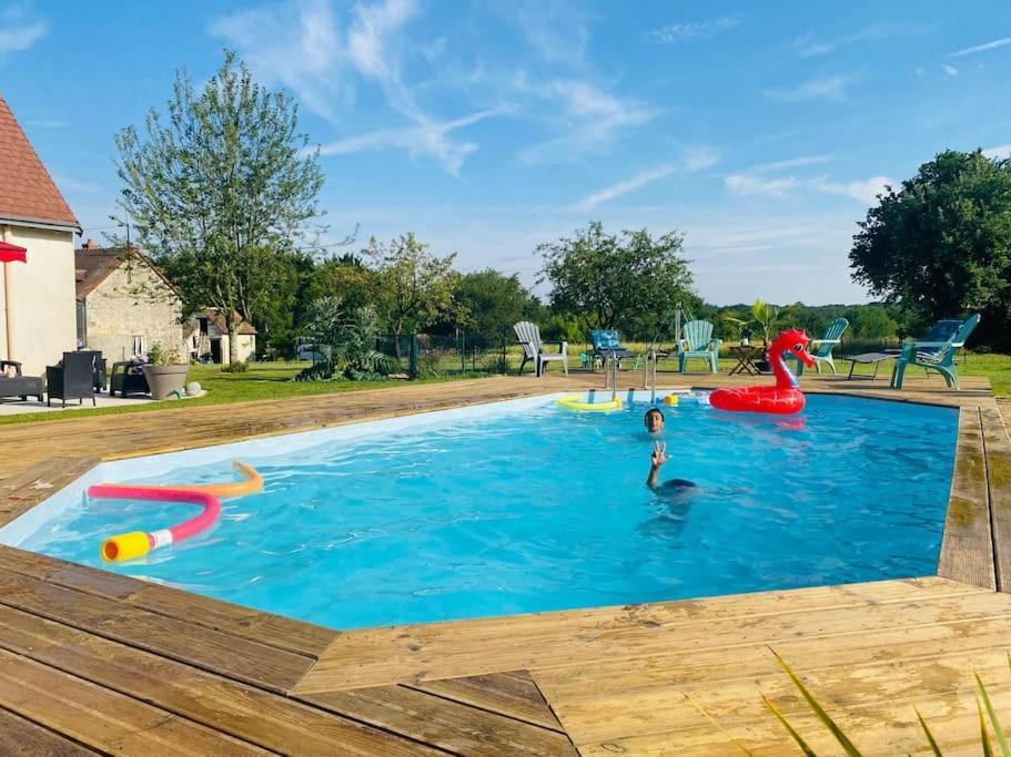 Gite Chez Paulette Mareuil-sur-Cher ภายนอก รูปภาพ